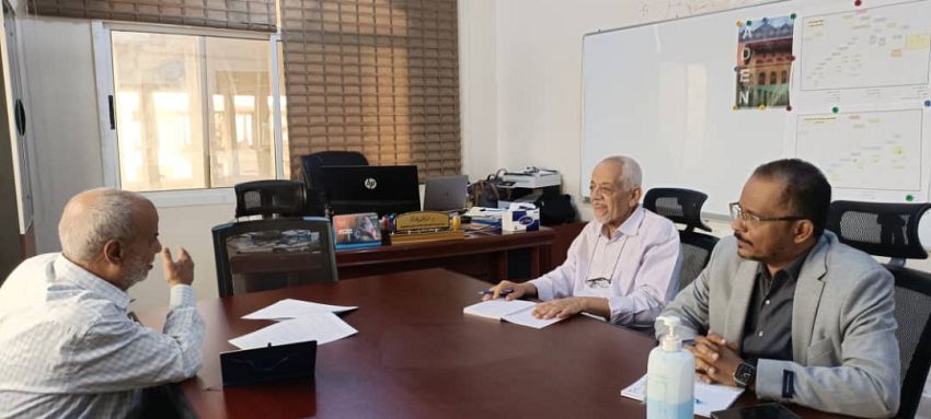 وزارة المياه والبيئة وهيئة المساحة الجيولوجية تناقشان تعزيز التعاون بينهما