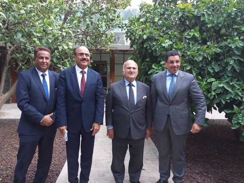 وزير الخارجية يلتقي الأمير الحسن بن طلال رئيس منتدى الفكر العربي