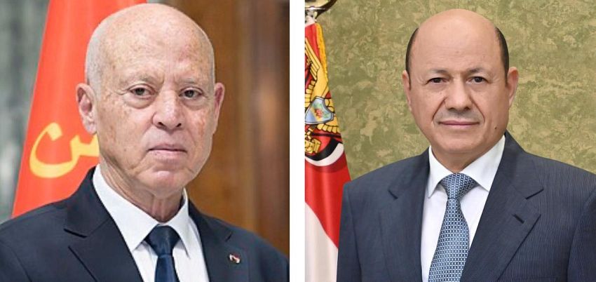 رئيس مجلس القيادة يهنئ بذكرى استقلال تونس